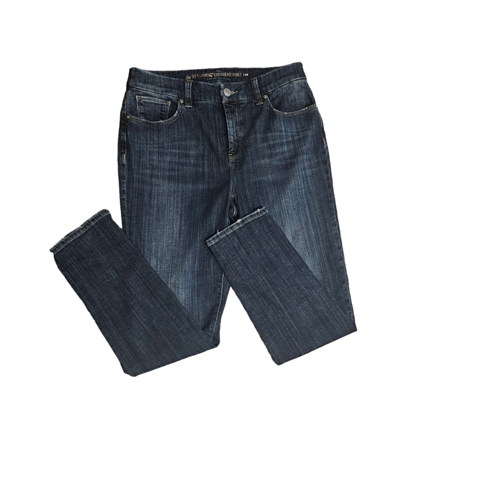 Chico's SO Slimming Girlfriend Ankle Jeans Chico's Size 0 =Traditional Size 4